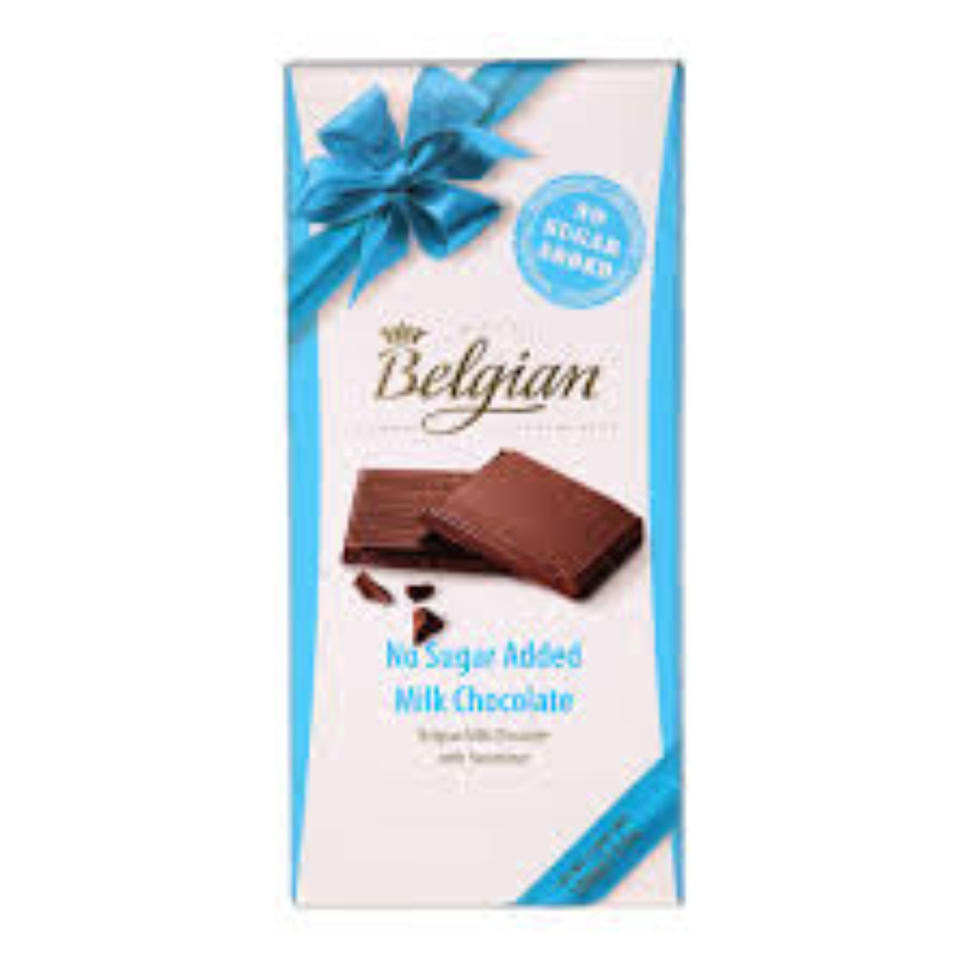 THE BELGIAN NAS MILK CHOCOLATE 100G